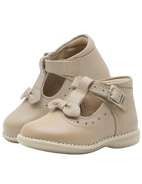 Zapato Dogi de piel para niña