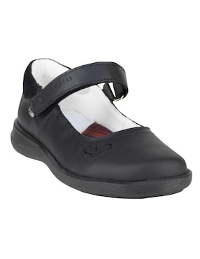 Zapato Chabelo de piel para niña