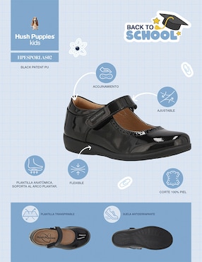 Zapato Hush Puppies para niña