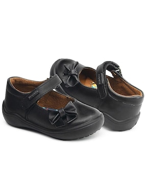 Zapato Coqueta Trendy de piel para niña