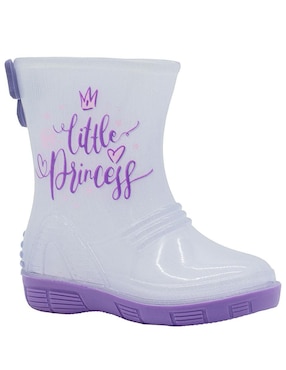 Bota de lluvia Bubble Gummers Trendy para niña