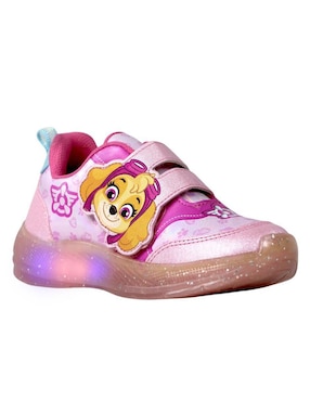 Tenis luz led Kuali Shoes para niña Paw Patrol
