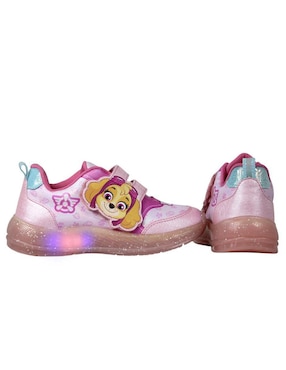 Tenis luz led Kuali Shoes para niña Paw Patrol