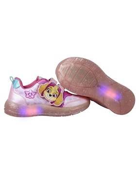 Tenis luz led Kuali Shoes para niña Paw Patrol