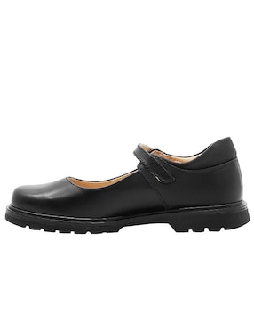 Zapato Yuyin Back To School de piel para niña