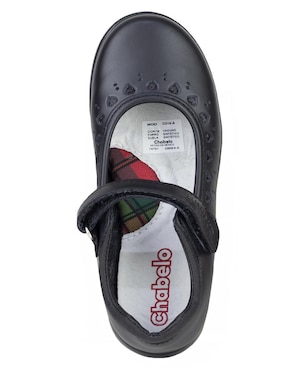 Zapato Chabelo de piel para niña