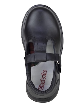 Zapato Chabelo de piel para niña