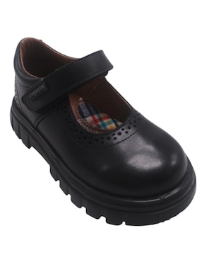 Zapato Coqueta de piel para niña