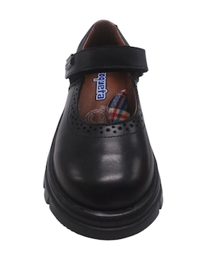 Zapato Coqueta de piel para niña