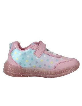 Tenis luz led Kuali Shoes para niña Bluey Bluey Y Bingo