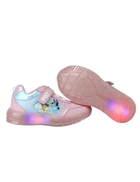 Tenis luz led Kuali Shoes para niña Bluey Bluey Y Bingo