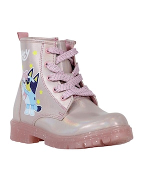 Botín de piel Kuali Shoes Bluey para niña