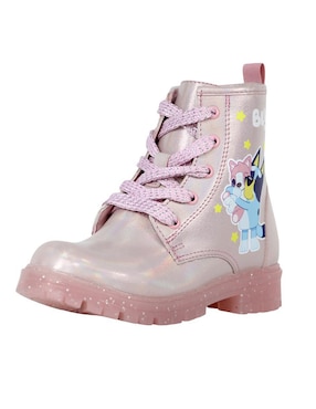 Botín de piel Kuali Shoes Bluey para niña