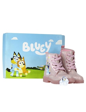 Botín de piel Kuali Shoes Bluey para niña
