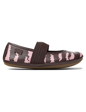 Balerina de piel Camper tws para niña