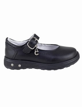 Zapato Chabelo de piel para niña