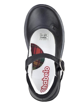 Zapato Chabelo de piel para niña