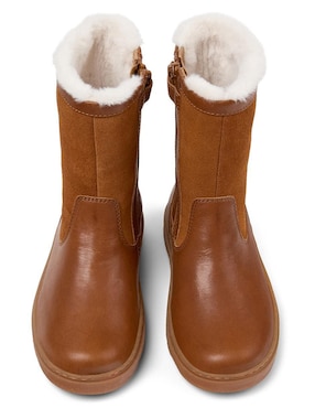 Bota de piel Camper para niña