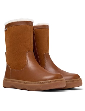 Bota de piel Camper para niña