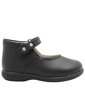 Zapato Dogi Back To School de piel para niña