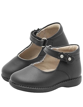 Zapato Dogi Back To School de piel para niña