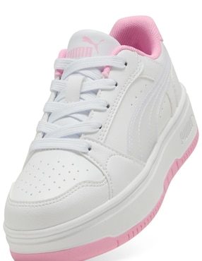 Tenis Puma para niña Rebound Femme Holo 20 Ps