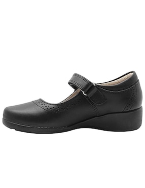 Zapato Dogi Back To School de piel para niña