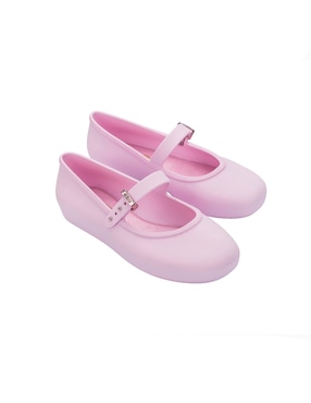Balerina de piel Mini Melissa Futura para niña