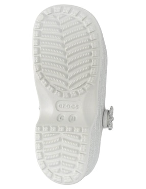 Sandalia Crocs Classic Mary Jane Bow Glitter para niña