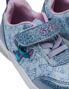 Tenis luz led Tropicana Licencia para niña Stich
