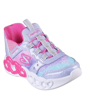 Tenis Skechers para niña Infinite Heart Lights