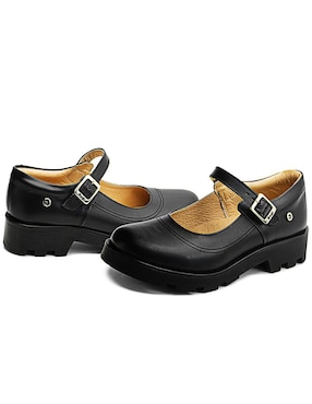 Zapato Mary Jane Dogi Back To School de piel para niña