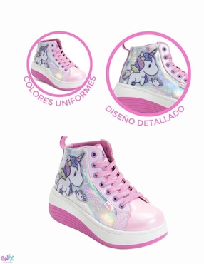 Tenis con ruedas Onix para niña Magic Fireworks Unicornio