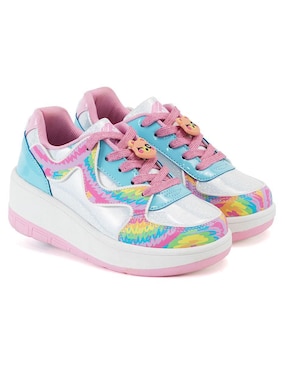 Tenis con ruedas Onix para niña Onix Fun Doodles Multicolor