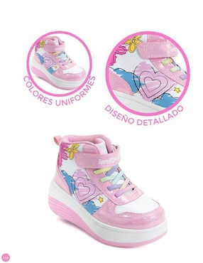 Tenis con ruedas Speed Roller para niña Doodles Rollers