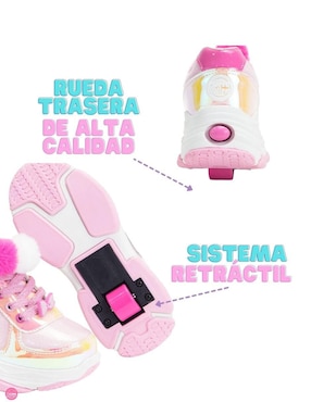 Tenis con ruedas Speed Roller para niña Bow Kitty