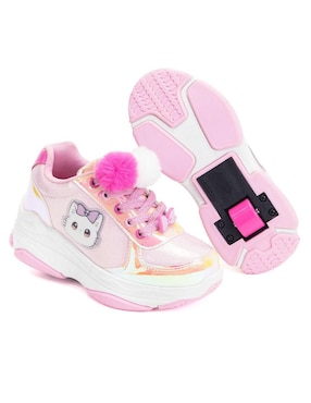 Tenis con ruedas Speed Roller para niña Bow Kitty