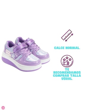 Tenis con ruedas Speed Roller para niña Shooting Star Speed