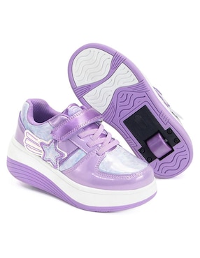 Tenis con ruedas Speed Roller para niña Shooting Star Speed