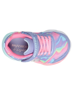 Tenis Skechers para niña Twisty Glow