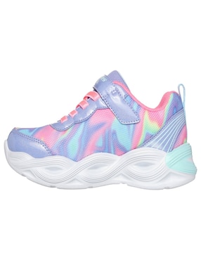 Tenis Skechers para niña Twisty Glow