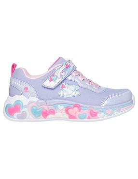 Tenis Skechers para niña Eternal Heart Lights