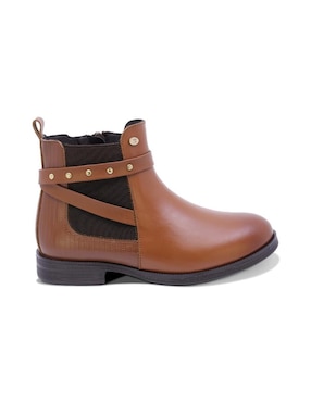 Bota de piel Coqueta para niña