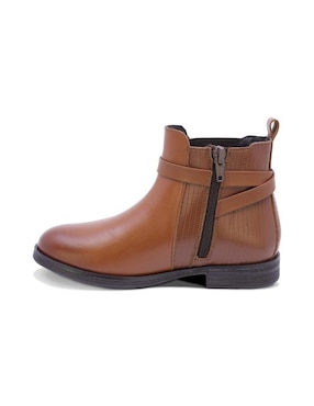 Bota de piel Coqueta para niña