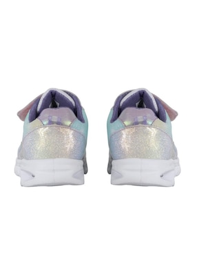 Tenis luz led Kuali Shoes para niña Frozen Elsa