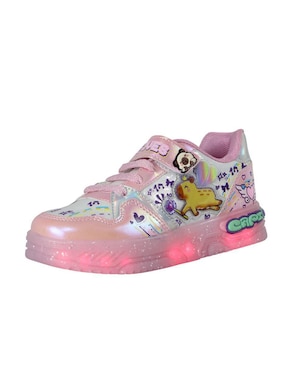 Tenis luz led Kuali Shoes para niña Capibara