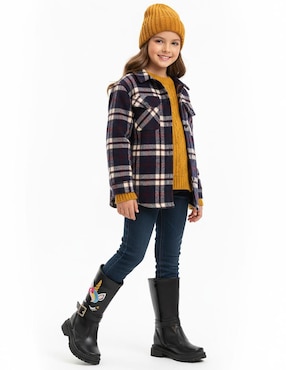 Bota Kuali Shoes Bota larga Unicornio para niña