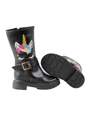 Bota Kuali Shoes Bota larga Unicornio para niña