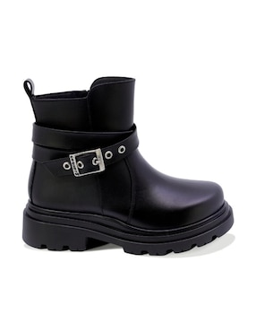 Bota de piel Coqueta para niña