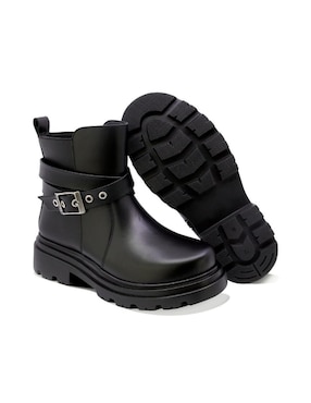 Bota de piel Coqueta para niña